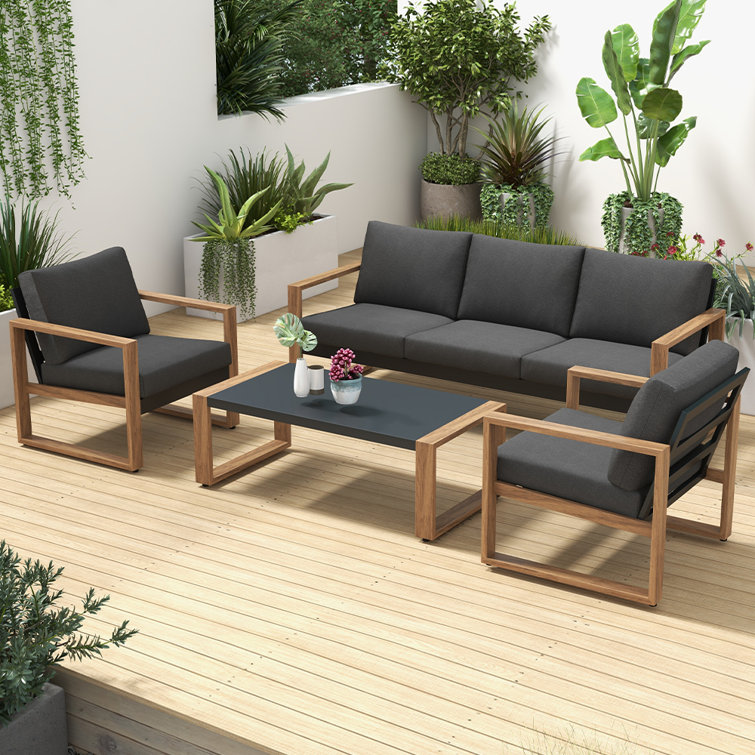 Outdoor outlet couch seating